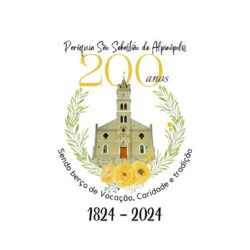 logo 200 anos de Alpinopolis - Diocese de Guaxupé Paróquia São Sebastião de Alpinópolis celebra 200 anos de tradição e fé