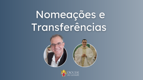 TRANSFERENCIAS 2024 7 - Diocese de Guaxupé Pastorais e Movimentos