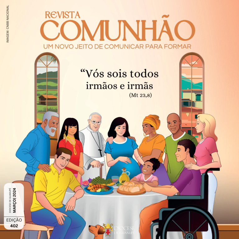 REVISTA COMUNHAO 2024 1080 x 1080 px - Diocese de Guaxupé Biblioteca - O Comunhão