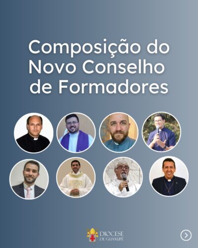 composicao novo conselho formadores diocese guaxupe - Diocese de Guaxupé Composição do Novo Conselho de Formadores da Diocese de Guaxupé