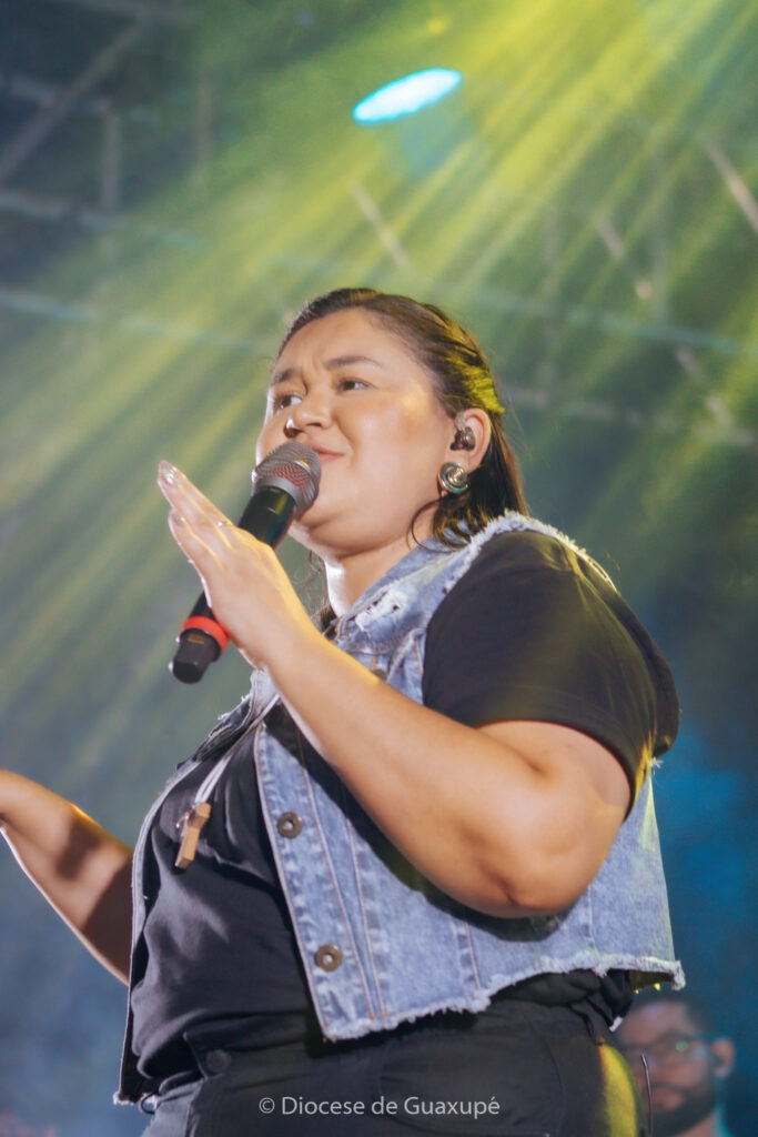IMG 1836 1 - Diocese de Guaxupé Força jovem toma conta do Santuário Santo Aníbal no Dia Nacional da Juventude