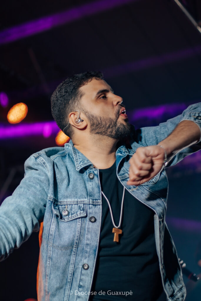IMG 5016 1 - Diocese de Guaxupé Força jovem toma conta do Santuário Santo Aníbal no Dia Nacional da Juventude